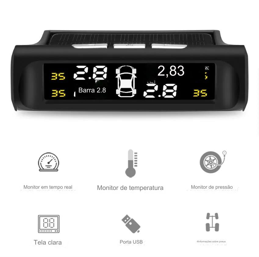 Sensor de Monitoramento de Pressão para Pneus